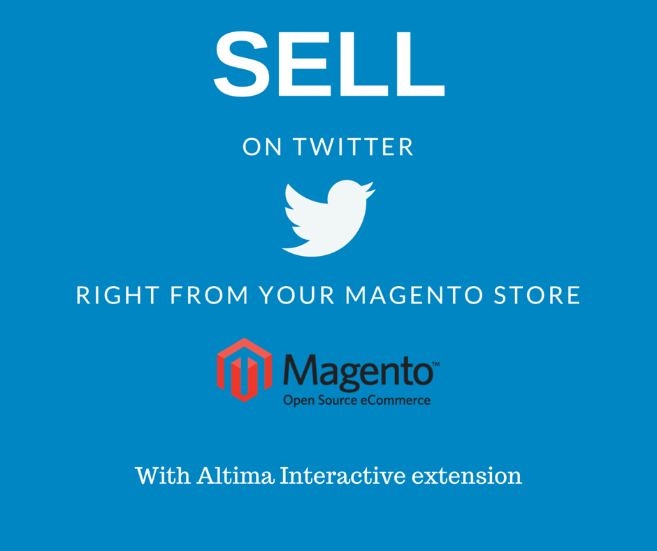Sell On Twitter Magento Extension